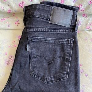 Levi’s Black 711 Skinny Jeans